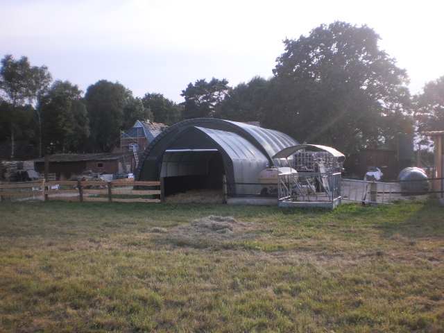 Blick auf den Sommerstall