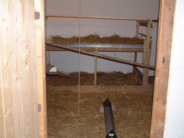 2006: neuer Hühnerstall (umgebaut aus einem ehemaligen Schweinstall)