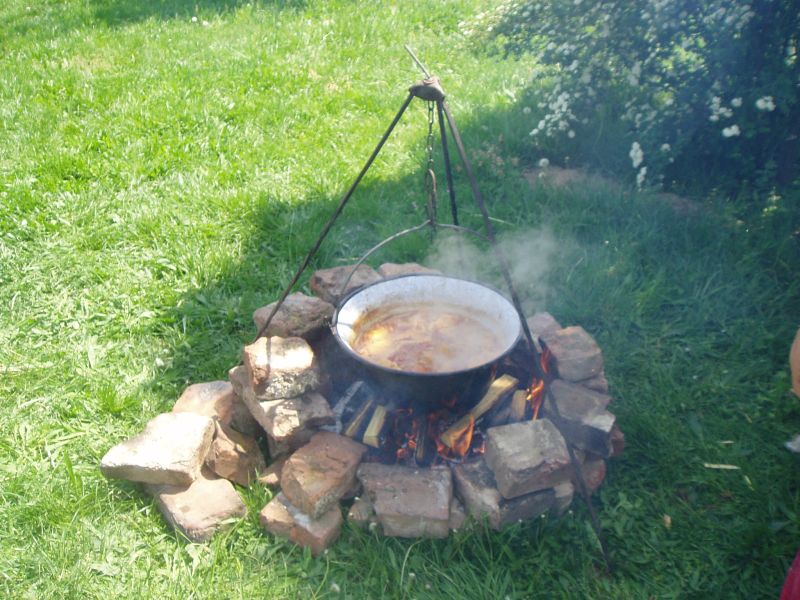 Zackelsachaf im Kessel ...