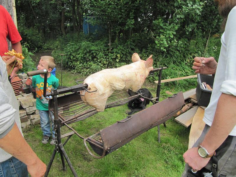 Spani, der heimliche Star des Tages....