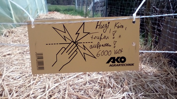 Warnschild!
