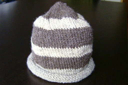Meine 1. Strickmütze :D