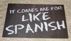 Karte, die ich auf der Buchmesse gefunden habe.