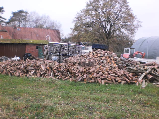 Brennholzernte 2013 ist auch abgeschlossen